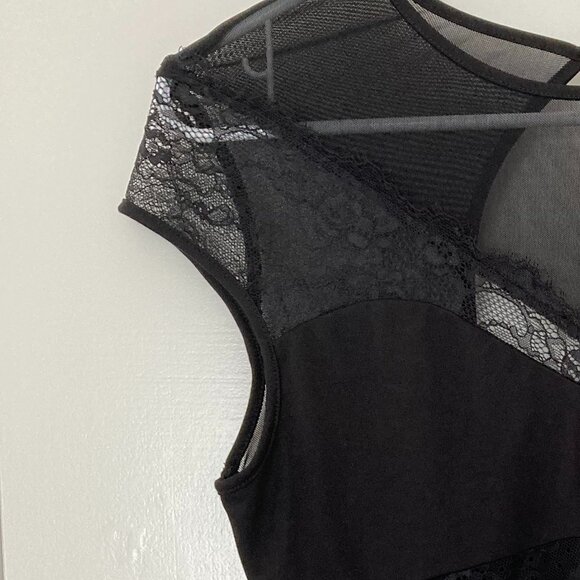 Bebe lace mesh bodysuit M - Picture 13 of 16